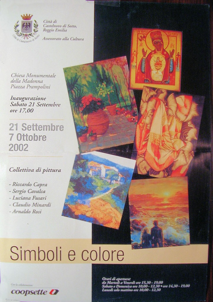 Simboli e Colore, Ottobre 2002