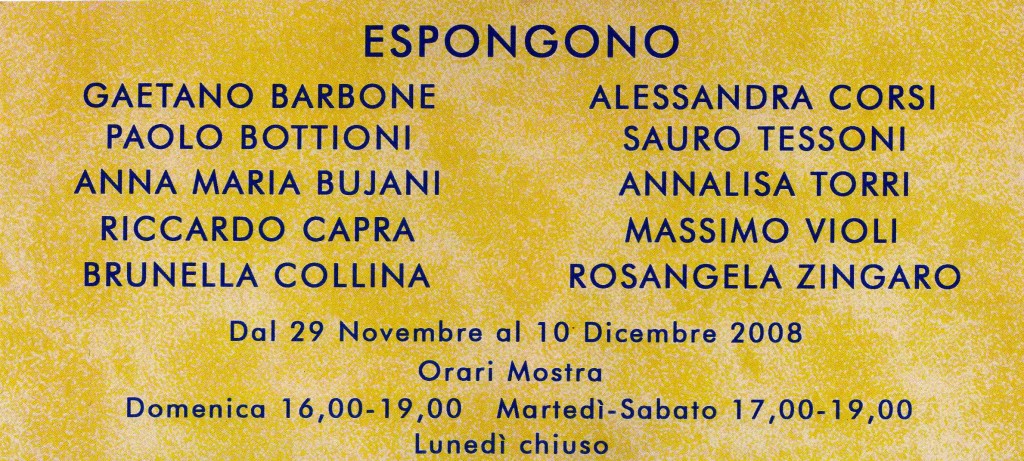 Emozioni, Novembre 2008