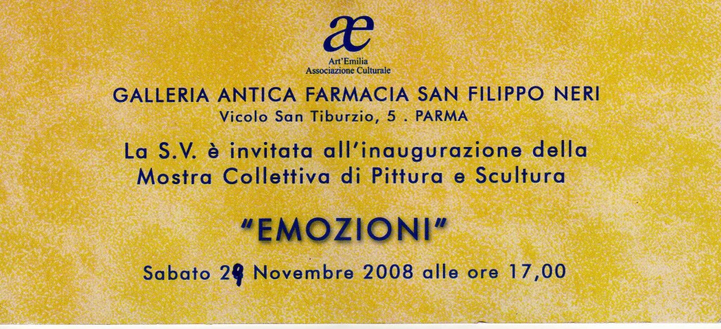 Emozioni, Novembre 2008